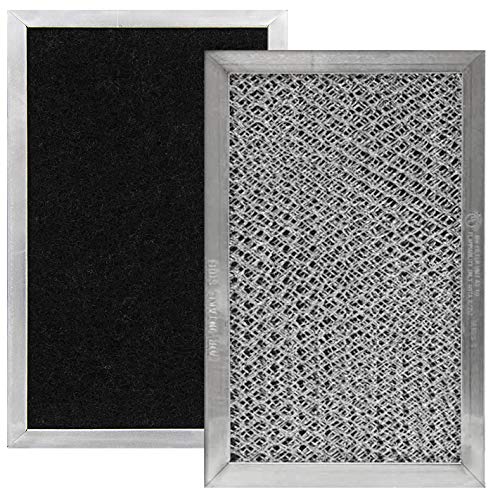 GE JX81C WB02X10776 For LG 5230W1A011B 5230W1A011C Microwave Recirculating Charcoal Filter (2Pack)