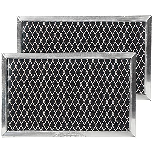 GE JX81J WB02X11124 WB06X10823 Microwave Recirculating Charcoal Filter (2Pack)