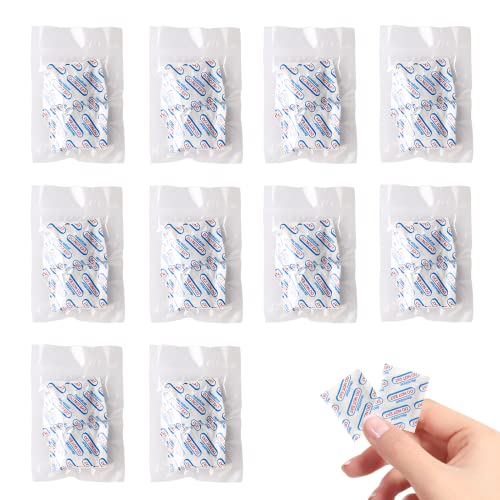 100pcs 300cc Food Grade Oxygen Absorbers 100 Count 10 Pack Individually Sealed for Long Term Food Storage  Survival for Canning Vacuum BagsMason Jars Harvest Right Freeze Dryer Dehydrated