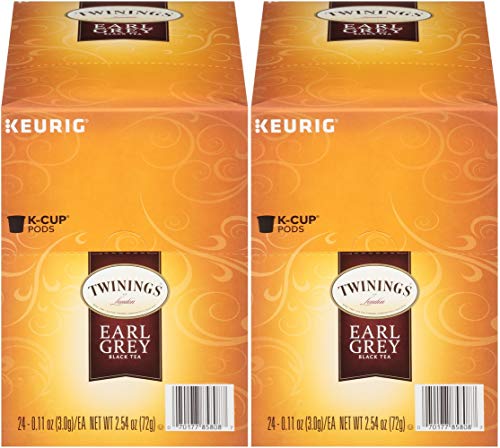 Twinings Earl Grey Tea Keurig KCup Pods (48 Count)