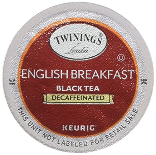 Twinings English Breakfast Decaf Tea KCups 96ct