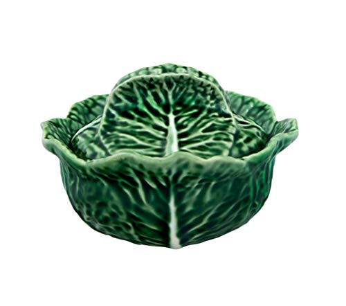 Bordallo Pinheiro Cabbage Tureen 13 oz Green