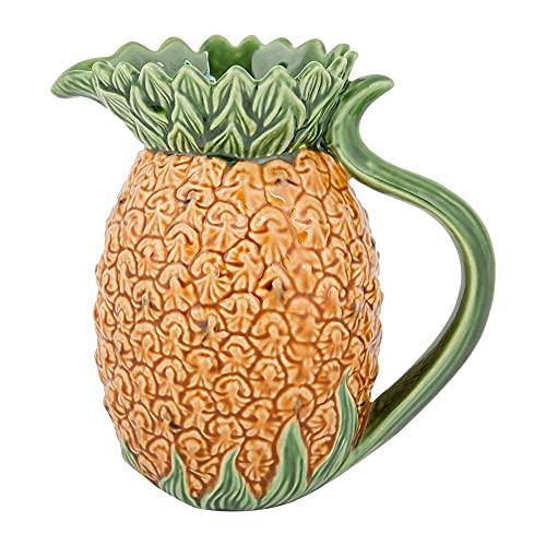 Bordallo Pinheiro Pineapple Earthenware Pitcher